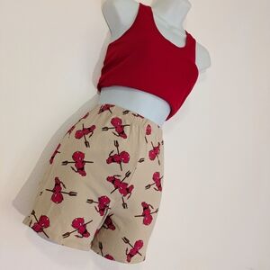 Hot Stuff The Little Devil Tan Shorts